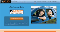 Desktop Screenshot of infinityinsurancequote.com